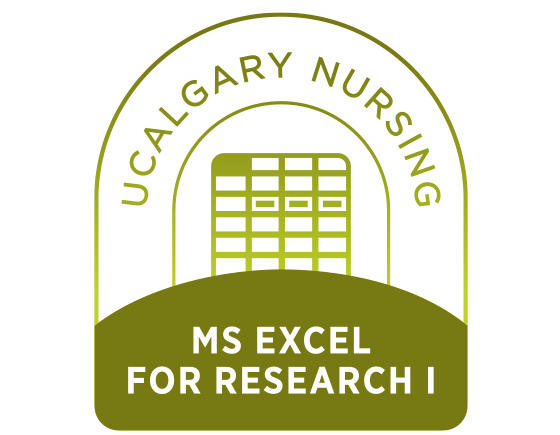 MS Excel for Research I