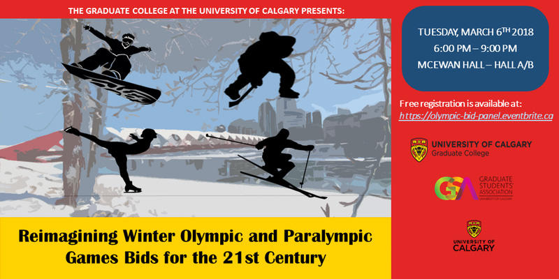 Everyone is welcome to attend the panel discussion Reimagining Winter Olympic and Paralympic Bids for the 21st Century, slated for March 6 at Mac Hall.
