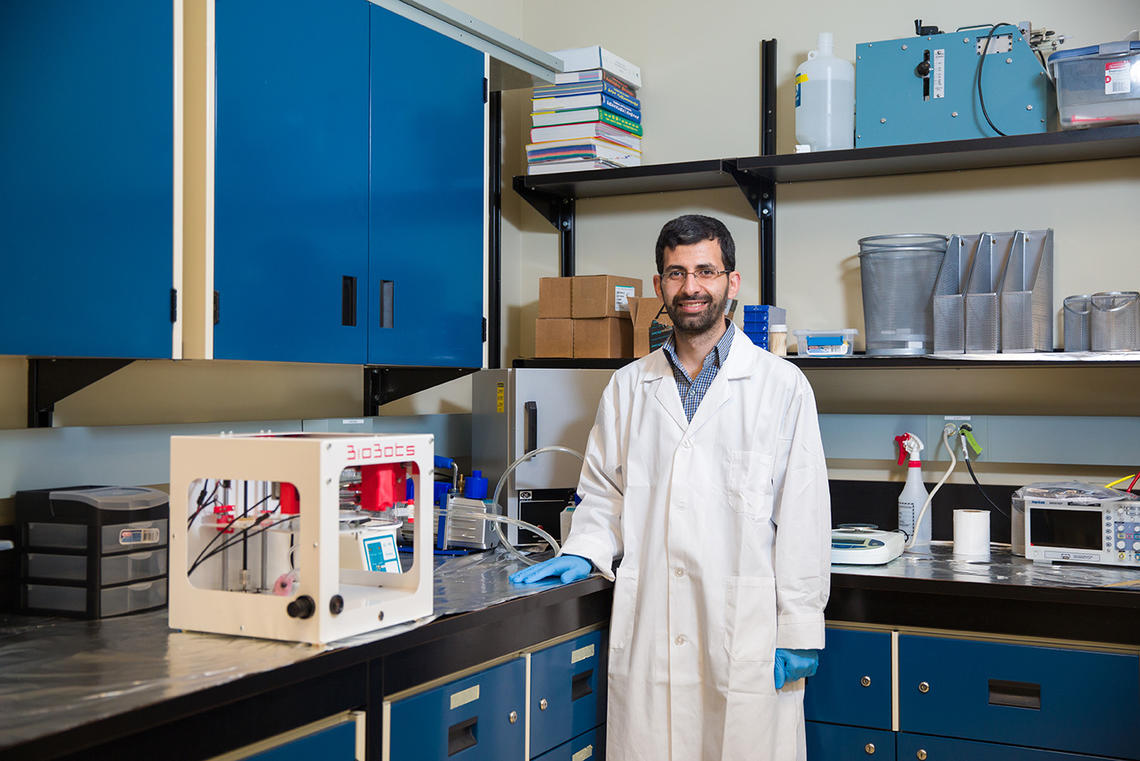 Amir Sanati Nezhad, assistant professor of mechanical and manufacturing engineering at Schulich, has been awarded the Douglas R. Colton Medal for Research Excellence.