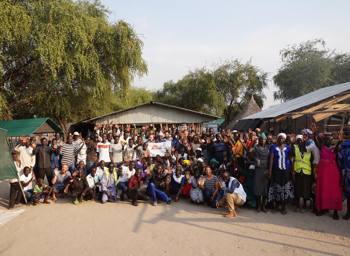 MSF Team Photo in South Sudan