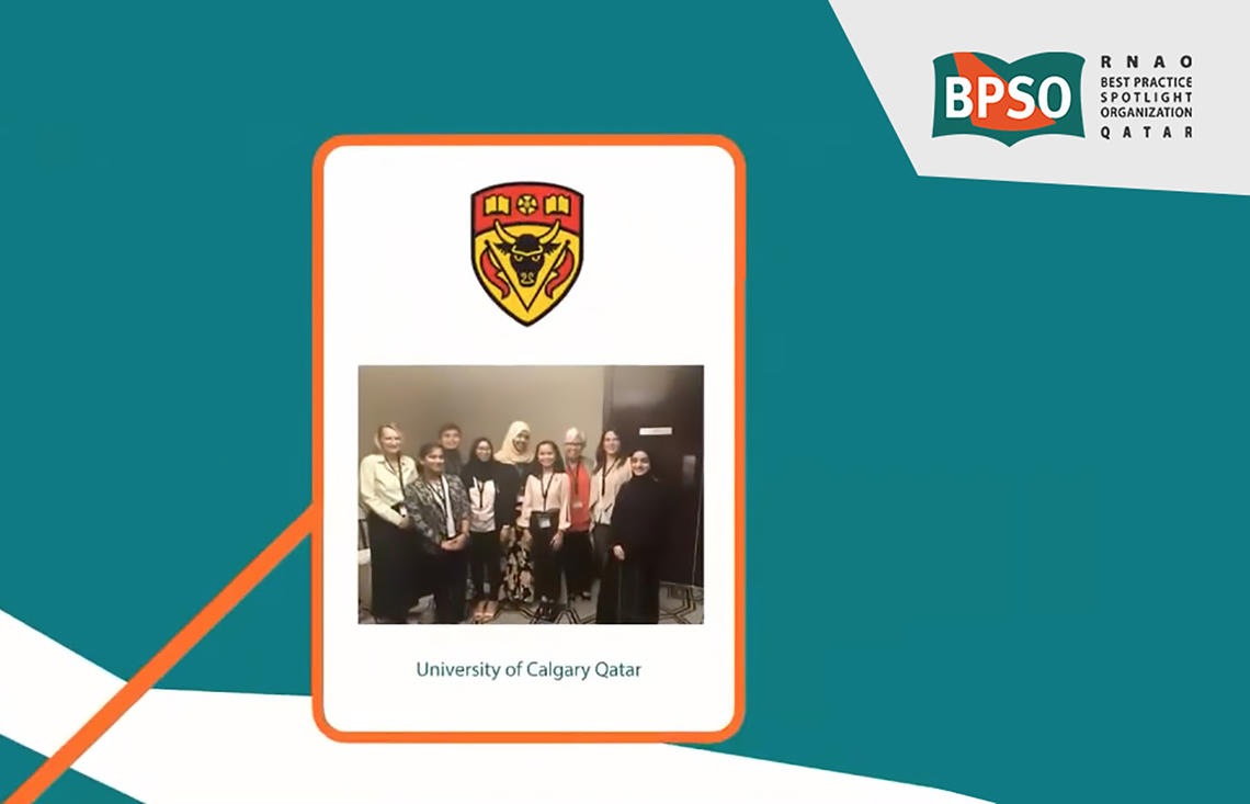 BPSO Champions from University of Calgary in Qatar