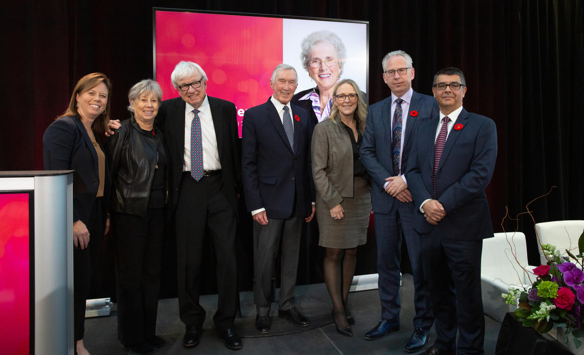 UCalgary hosted a Celebration of Life to honour visionary philanthropist and community builder Dr. Joan Snyder, Hon. LLD’11. 