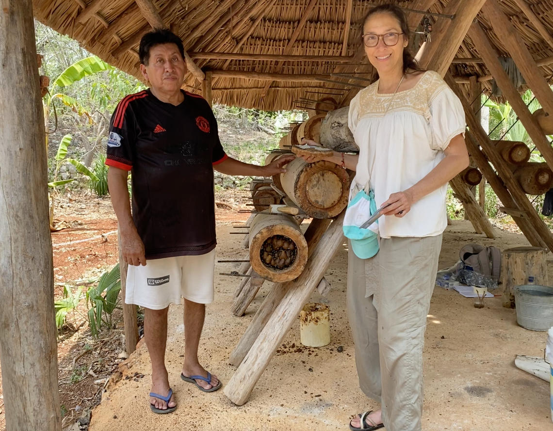 Yucatan local Pablo Dzib has been central to Veronica Briseño Castrejon’s PhD research in the Yucatan Peninsula