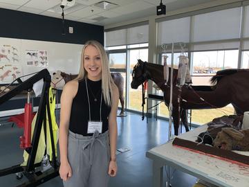 Vet Med students from across Canada