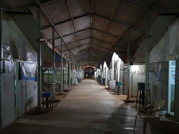 The MSF 164-bed hospital in South Sudan. 