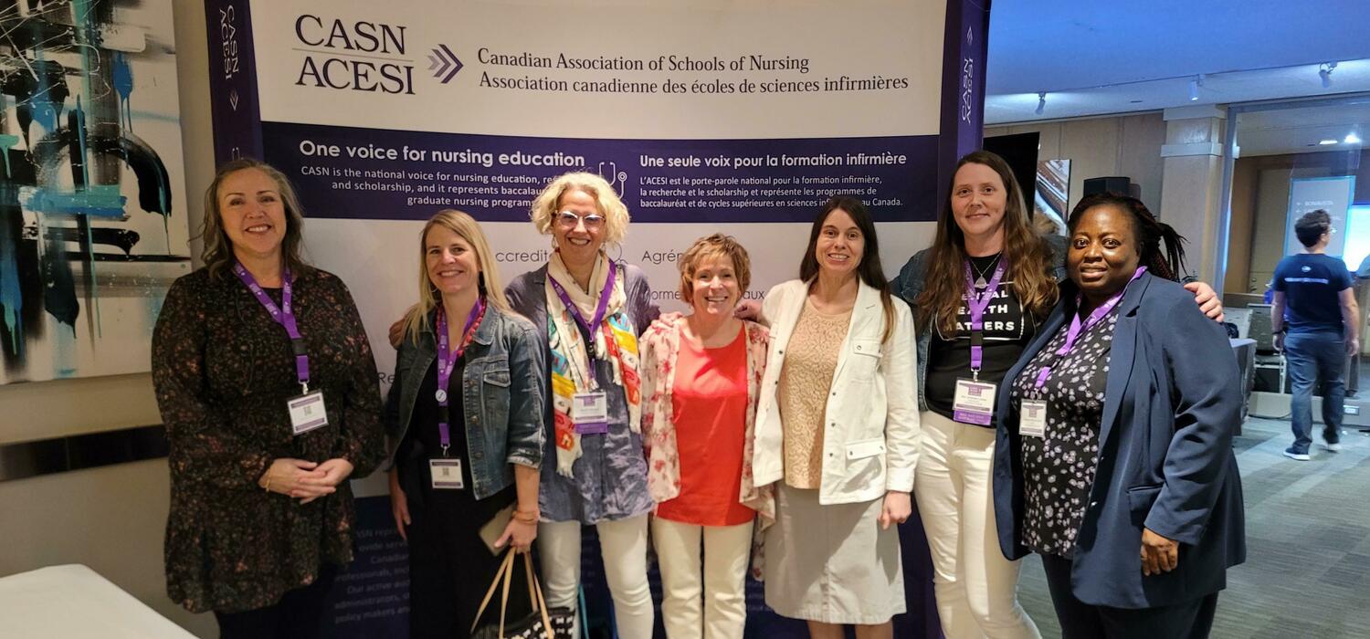 UCalgary Nursing faculty and staff at CASN conference 2024