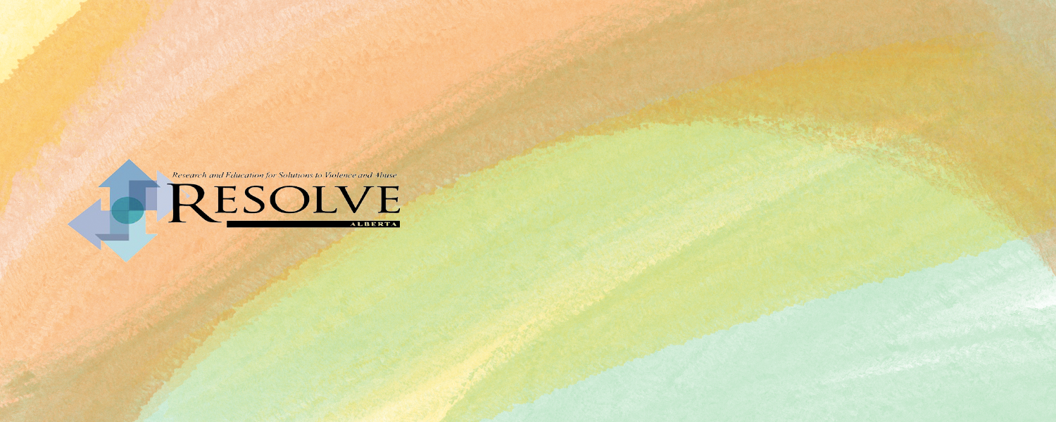 RESOLVE Logo with watercolour bg