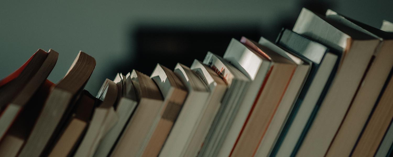 Books on top of each other