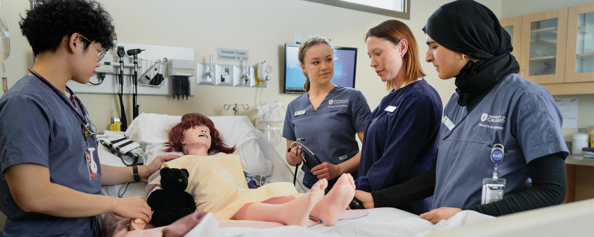 UCalgary Nursing simulation lab
