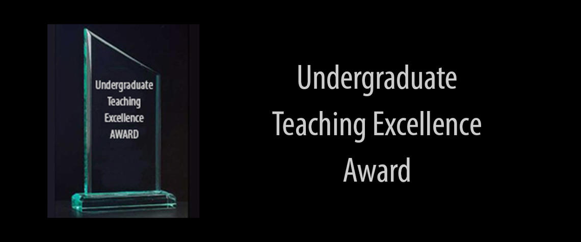 Undegraduate Teaching Excellence Award