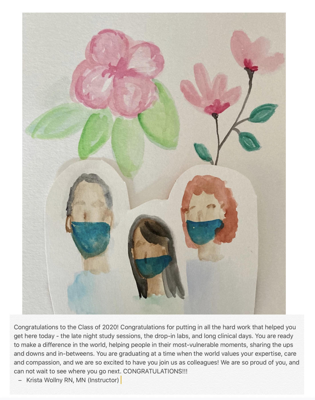 Congrat Class of 2020