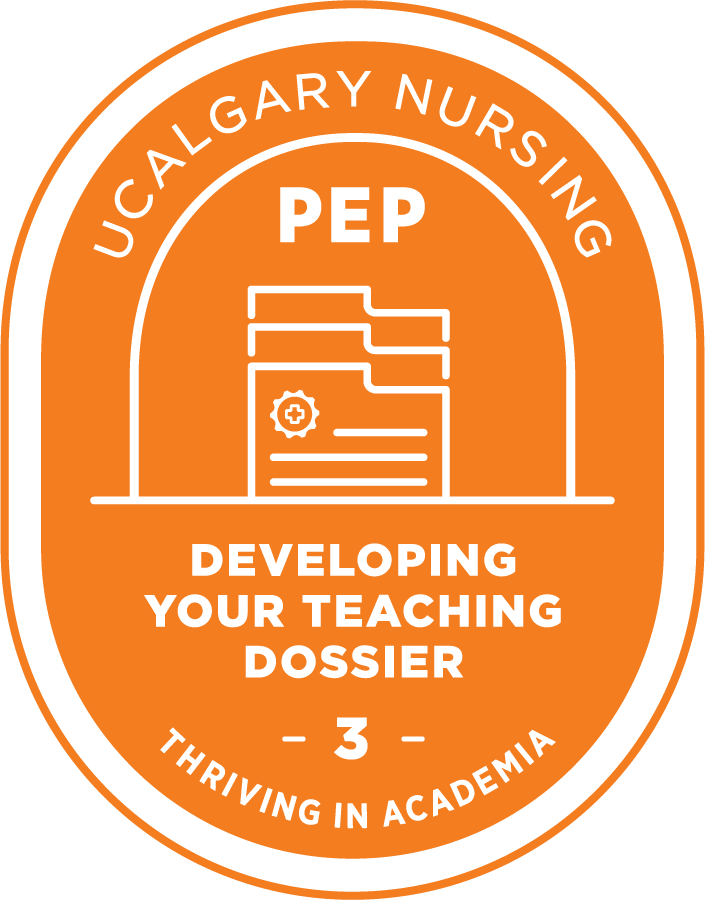 Developing your Teaching Dossier