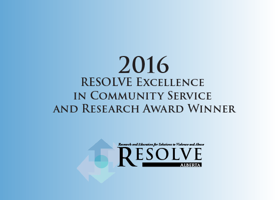 2016 Research Award Winner