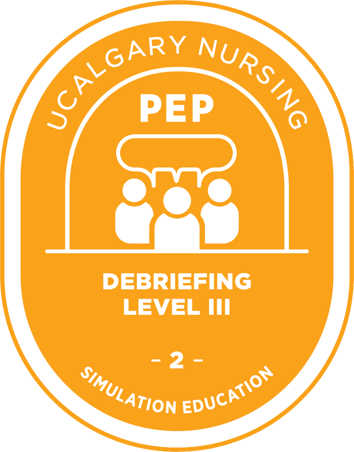 PEP Simulation Education - Debriefing 3