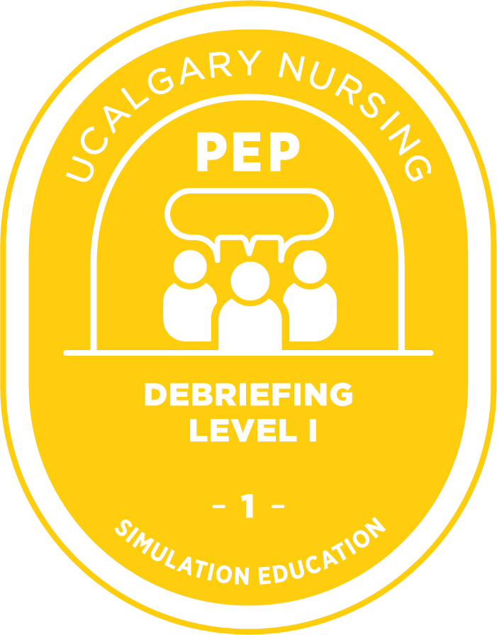 PEP Simulation Education - Debriefing 1
