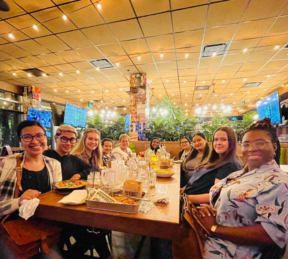 Alumni Committee welcome dinner