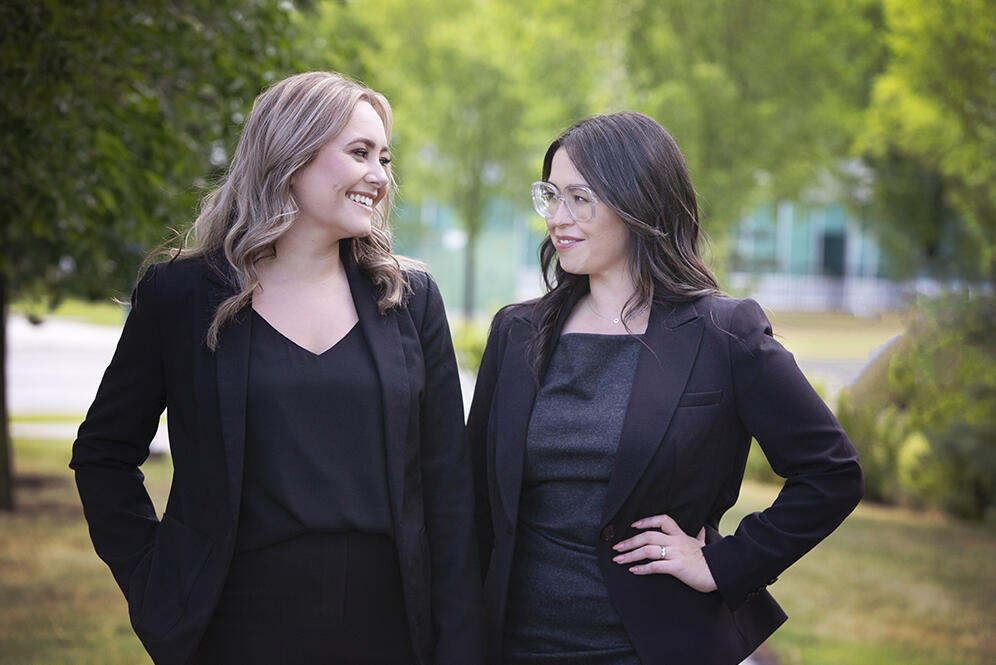 Corinne Ofstie and Haley Scott image