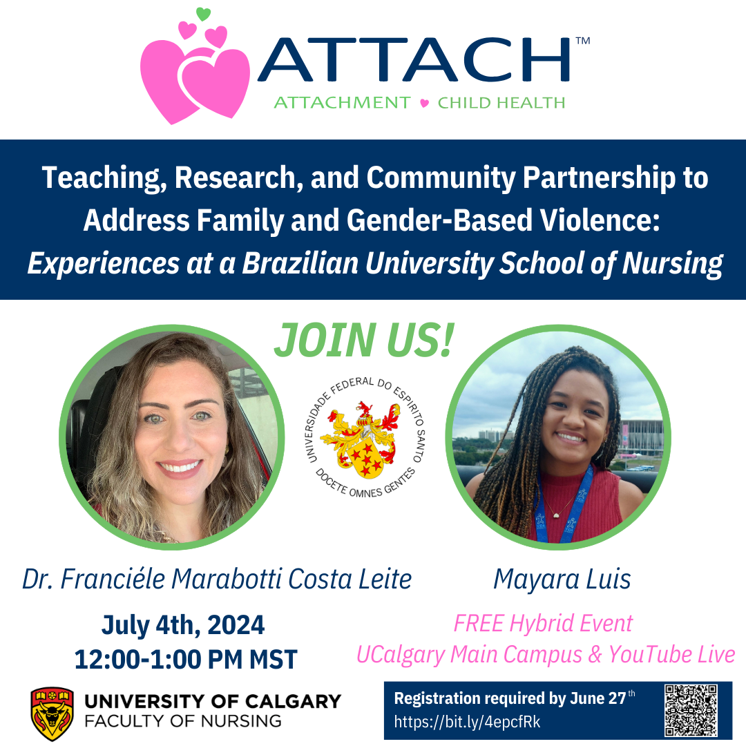 Poster for event: Teaching, Research, and Community Partnership to Address Family and Gender-Based Violence: Experiences at a Brazilian University School of Nursing