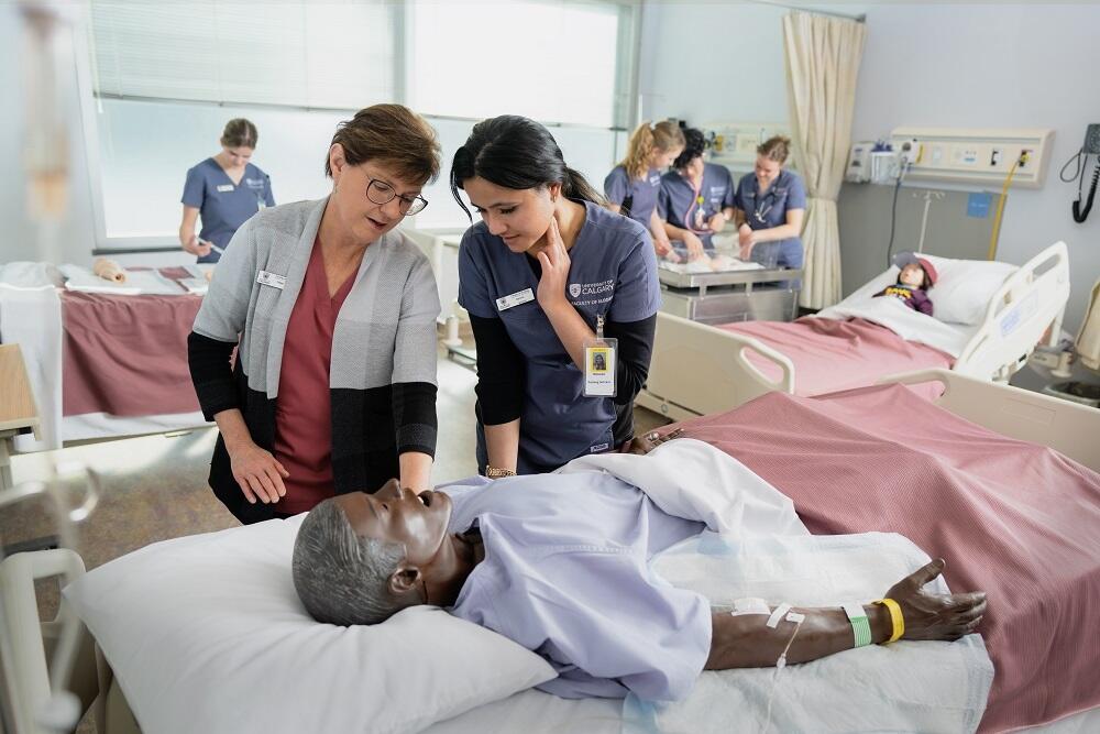 UCalgary Nursing simulation lab