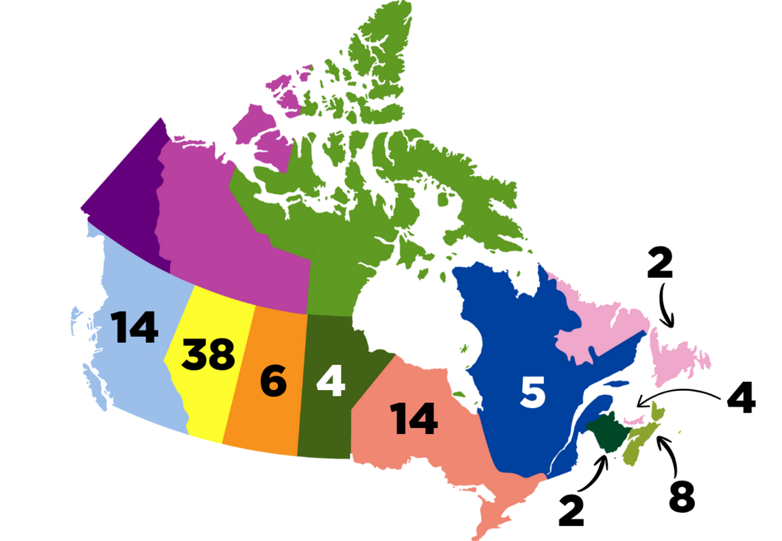 map of canada