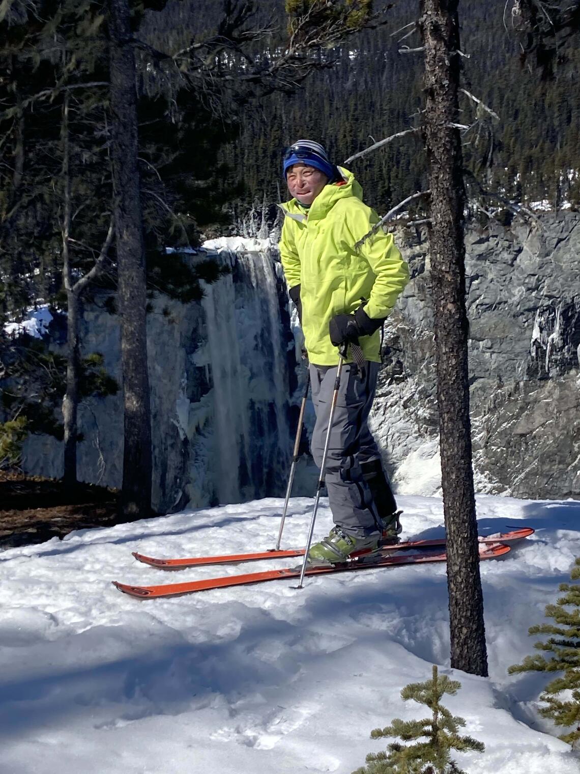 ken skiing