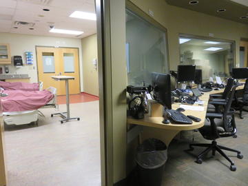 Simulation Suite control room