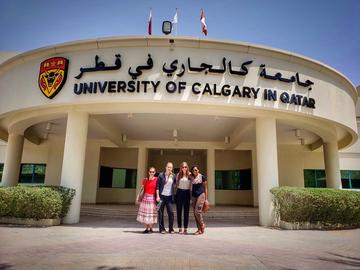 In 2006, the University of Calgary and the State of Qatar sign an agreement to establish an undergraduate nursing education program in Qatar, patterned after the UCalgary curriculum.