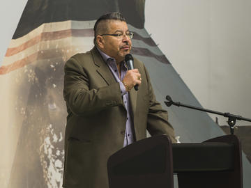 Dr. Maurice Manyfingers, President, Old Sun Community College