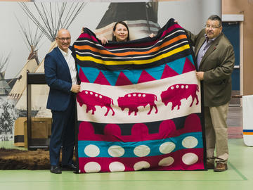 Ceremonial blanket gift