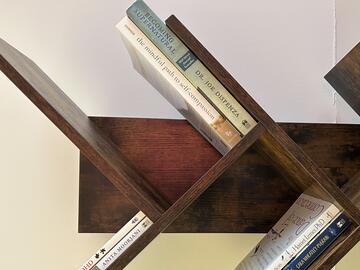  books in our Calm Room at the Mental Health and Wellness Clinic