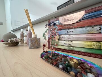 Incense in Mental Health and Wellness Clinic