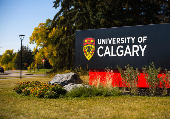 UCalgary Nursing-The Dean's List (UCalgary sign)