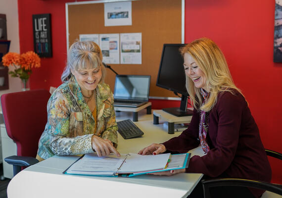 50 Faces of Nursing: Karen Lasby MN’95 and Tammy Sherrow MN’95