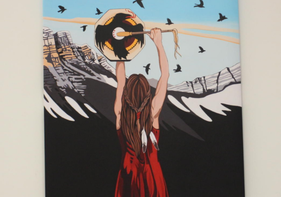 UCalgary Nursing adds new Indigenous murals and artwork to student spaces