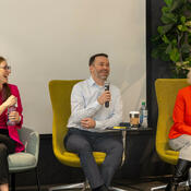 Panellists on Jan. 9 HIVE event