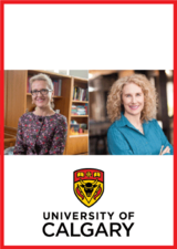 Sandra Davidson and Nicole Letourneau with UCalgary Logo below