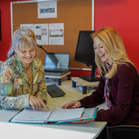 Karen Lasby MN’95 and Tammy Sherrow MN’95